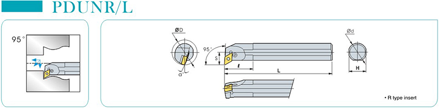 Расточная оправка PDUNR11
